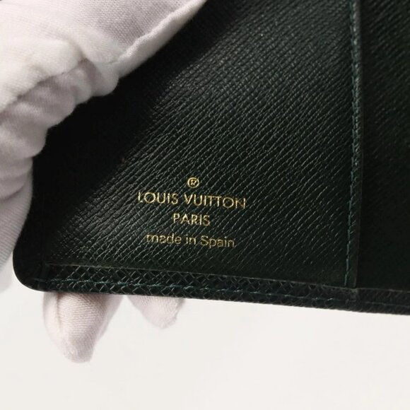 LOUIS VUITTON Taiga Agenda PM Day Planner Cover Epicea R20424 LV Auth bs29187 - Picture 13 of 16
